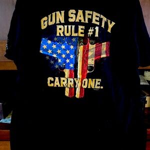 Real tree gun safety shirt size is 2xl